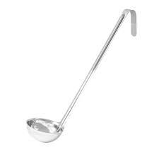 LADLE 4OZ, 14" HANDLE 1PC STAINLESS